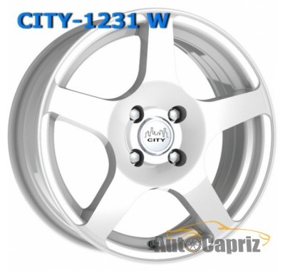 Диски City 1231 W R14 W6.0 PCD4x98 ET35 DIA58.6 